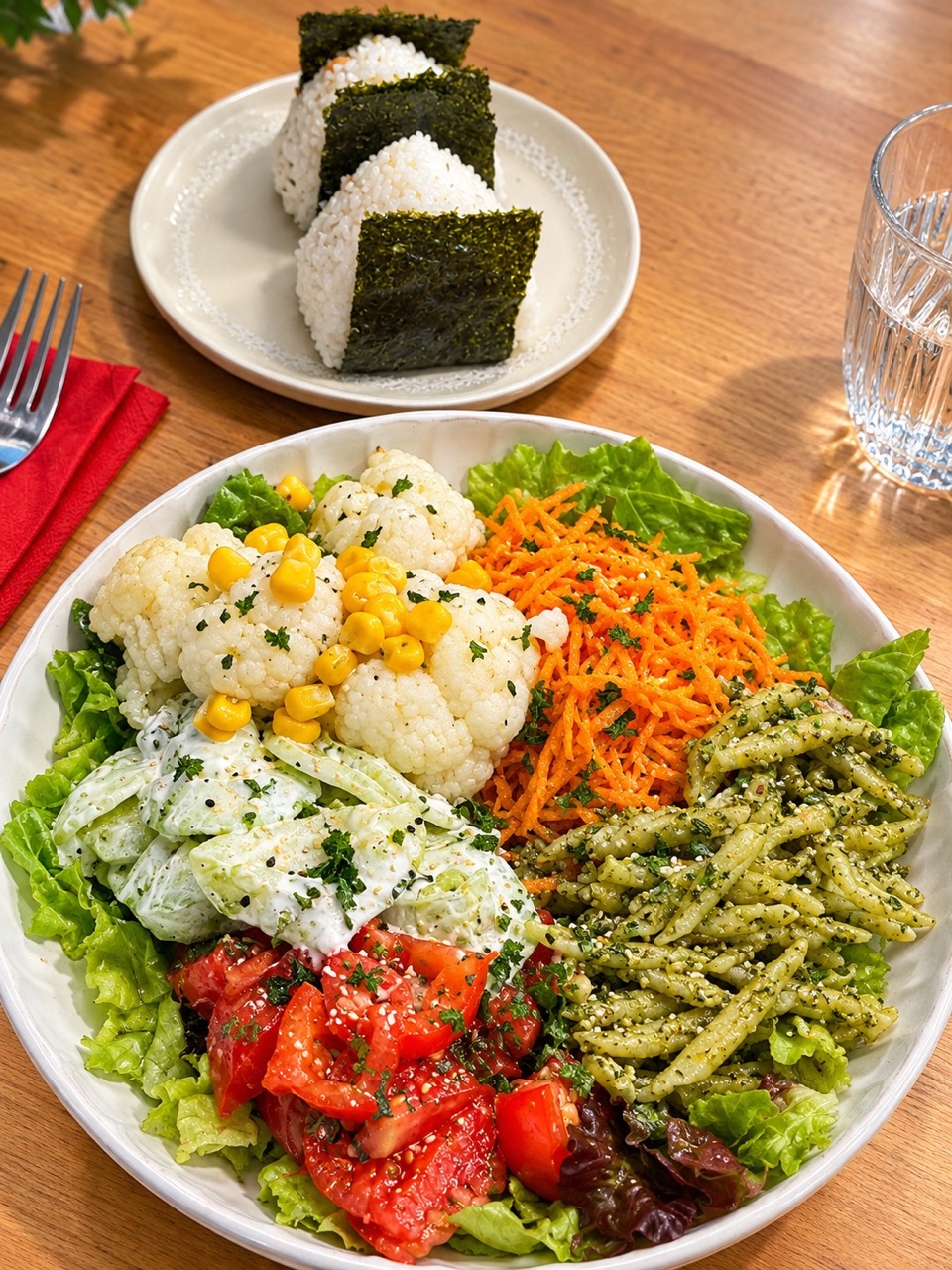 Waka-salade-5+ 2onigiri - Grande Compose Ta Salade !